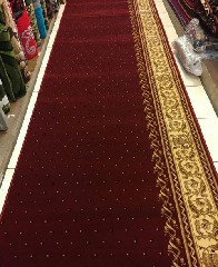 karpet masjid grand mosque merah